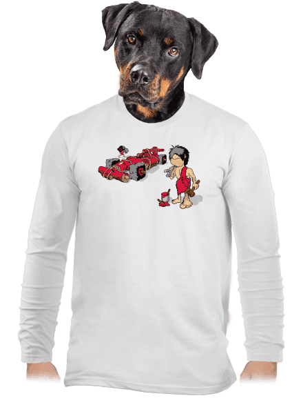 Formule pánské dlouhý rukáv White