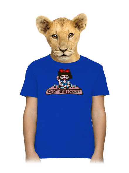 Sněhurka dětské tričko Royal Blue