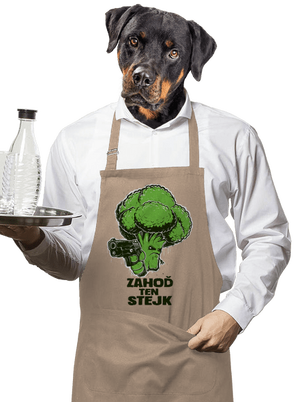 Zahoď ten stejk zástěra Rope