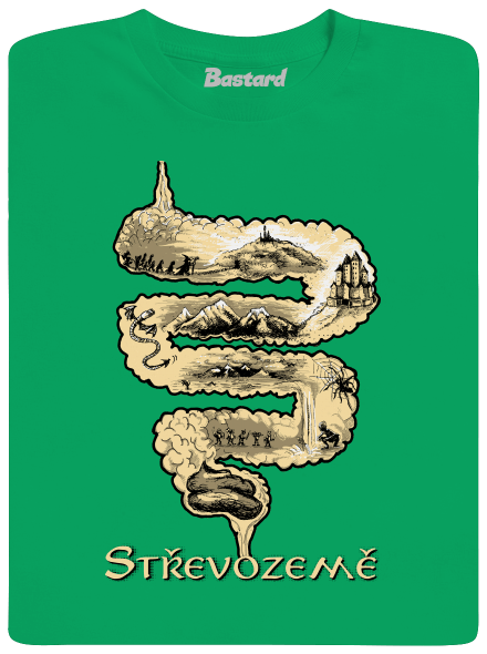 Střevozemě dětské tričko Kelly Green