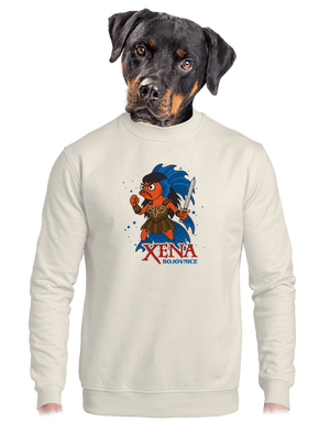 unisex mikina bez kapuce