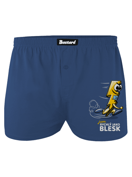 Rychlý jako blesk pánské trenky Blue