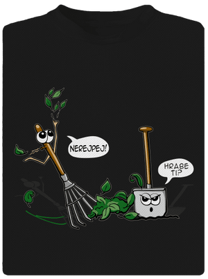 Hrabe ti? dětské sportovní tričko Black