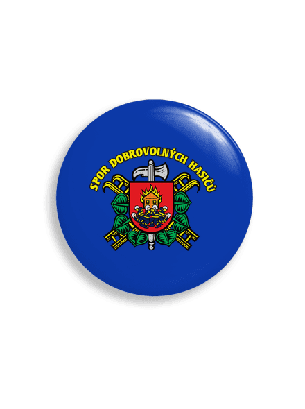 Spor dobrovolných hasičů placka uni