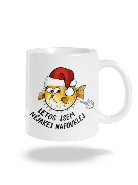 Jsem nafouklej klasický hrnek White