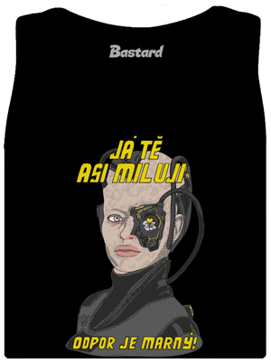 Zamilovaný Borg dámské tílko klasické Black