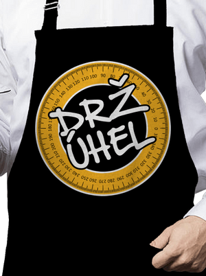 Drž úhel zástěra Black