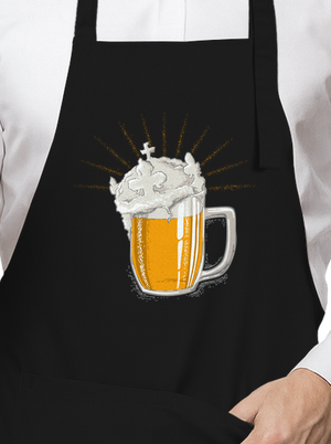 České zlato zástěra Black