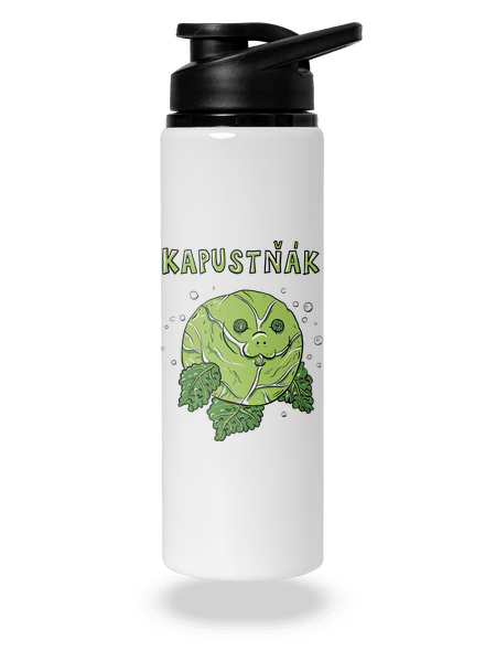 Kapustňák lahev na vodu White