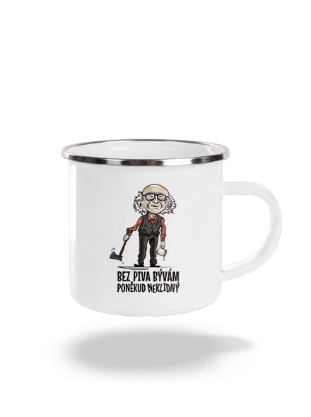 Neklidný bez piva plecháček White