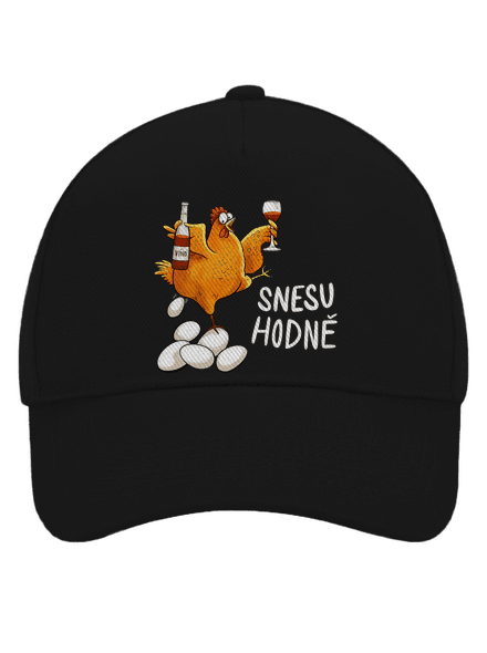 Snesu hodně kšiltovka baseballka Black