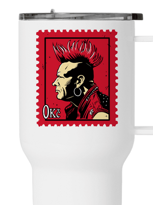 Známka punku termohrnek White