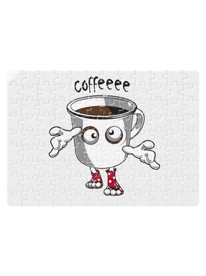 Zombie kafe puzzle White