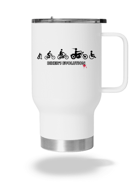 Bikers evolution termohrnek White