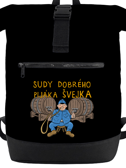 Sudy dobrého pijáka Švejka batoh Black