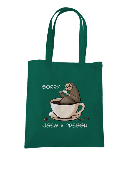 V pressu taška Bottle Green WM