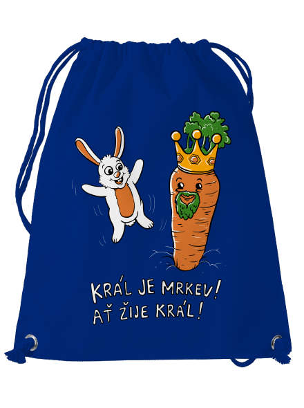 Král je mrkev, ať žije král vak Royal Blue Mal