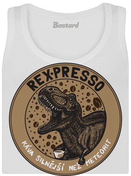 Rex-presso dámské tílko klasické White