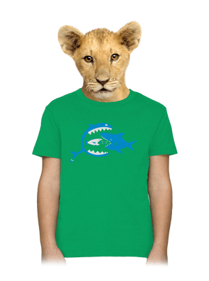 Rybky dětské tričko Kelly Green
