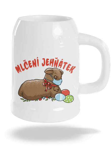Mlčení jehňátek půllitr White