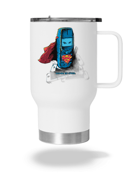 Mobil z oceli termohrnek White