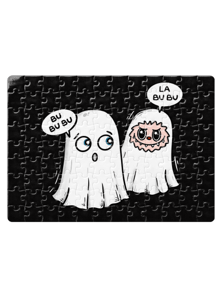 La bu bu puzzle White