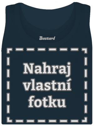 Vlastní potisk dámské tílko klasické Navy