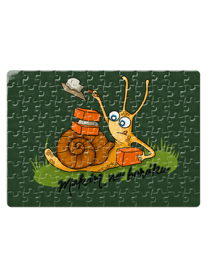 Makám na baráku puzzle White