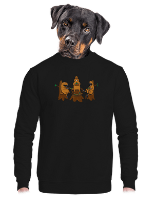 unisex mikina bez kapuce