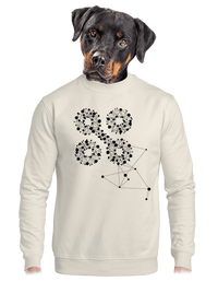 unisex mikina bez kapuce