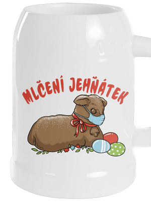 Mlčení jehňátek půllitr White