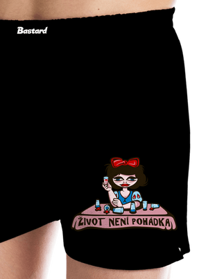 Sněhurka pánské trenky Black