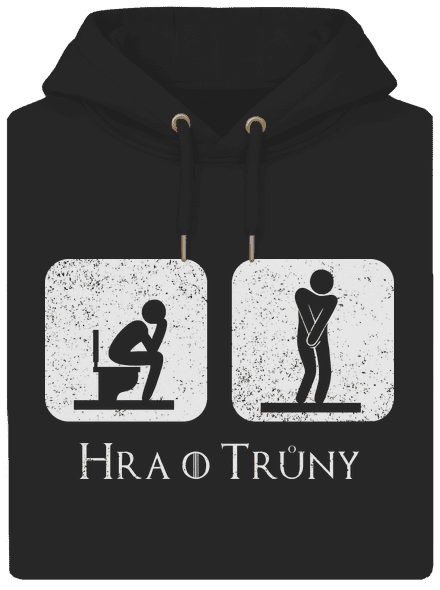 Hra o trůny unisex mikina premium Dark Black