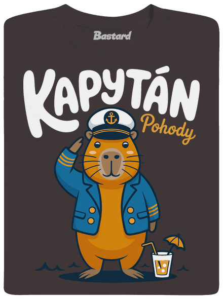 Kapytán pohody pánské dlouhý rukáv Bear Brown