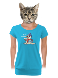 dámské tričko s lemem