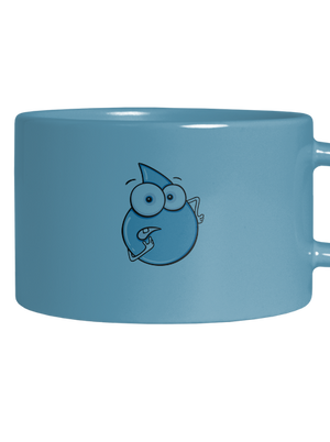 Nejsi kapku blbej hrnek makronka Blue Macaron