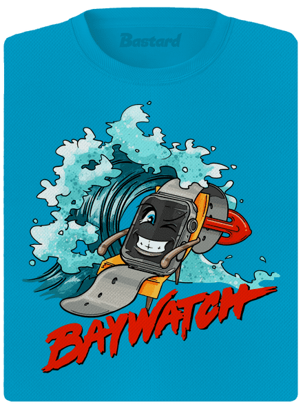 Baywatch dámské sportovní tričko Blue Atol