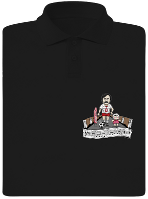 Fotbalová legenda pánská polokošile Black