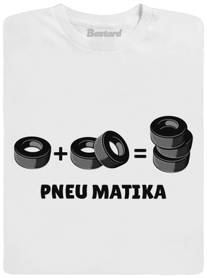 Pneu Matika dětské tričko White