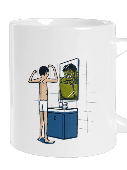 Hulk velký hrnek White