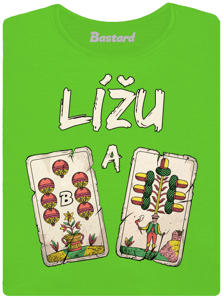 Kule a žaludy dámské tričko Apple Green
