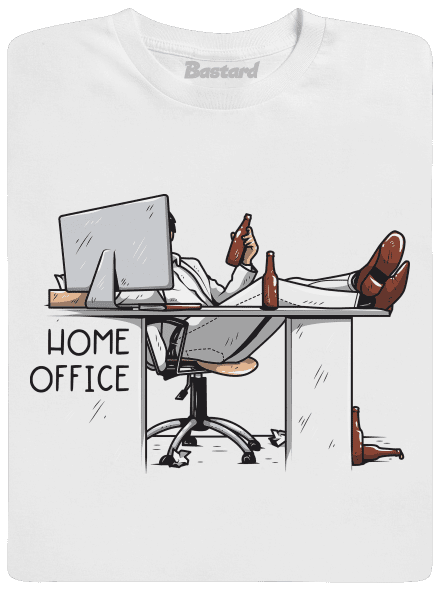 Home Office dětské tričko White