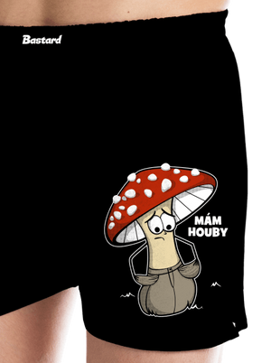 Mám houby pánské trenky Black