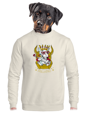 unisex mikina bez kapuce