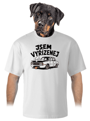 unisex tričko oversized