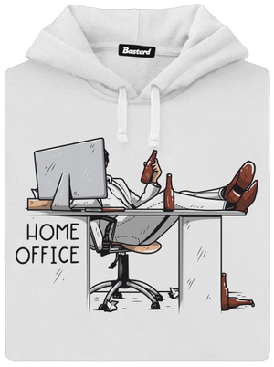 Home Office dámská mikina klokanka White