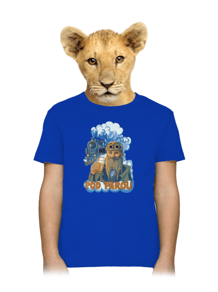 Pod parou dětské tričko Royal Blue