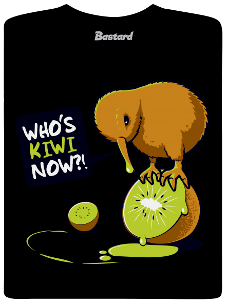 Kiwi dětské tričko Black