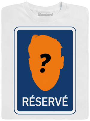 Značka réservé dětské tričko White