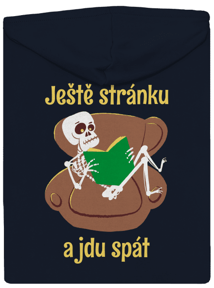 Ještě stránku dámská mikina na zip Navy Mal